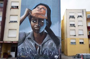 Nomen, Lourés 2014 // photo oct. 2016 cc Alain @streetartavenue